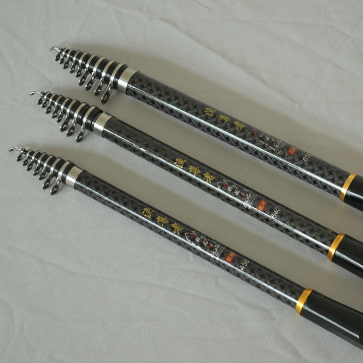 Knight Peak Carbon Fiber Rock Fishing Rod for Ultimate Performance