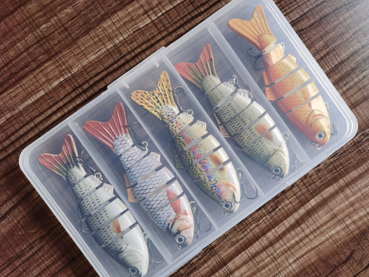 Elevate Your Fishing Game with the KnightPeak 5-Piece Fishing Lure Set