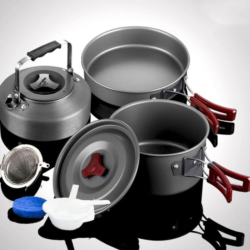 The Ultimate Camping Companion: Camping Picnic Cookware and Pot Set