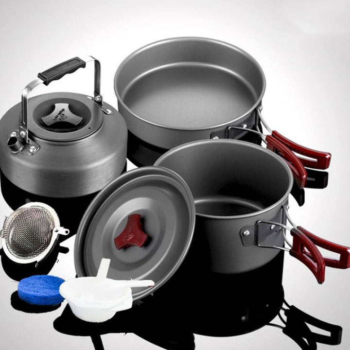 The Ultimate Camping Companion: Camping Picnic Cookware and Pot Set