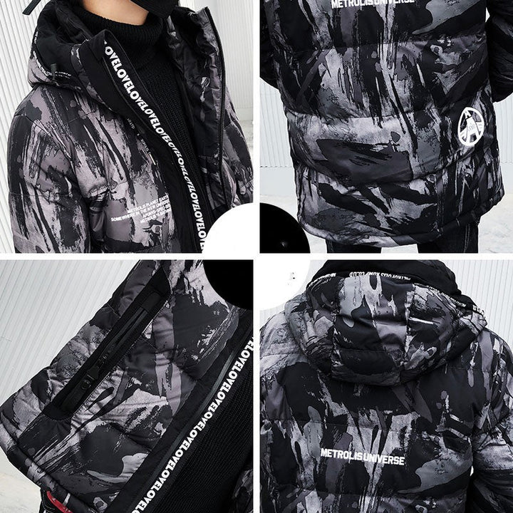 Unleash Your Adventurous Spirit with the Camouflage Cotton Padded Jacket