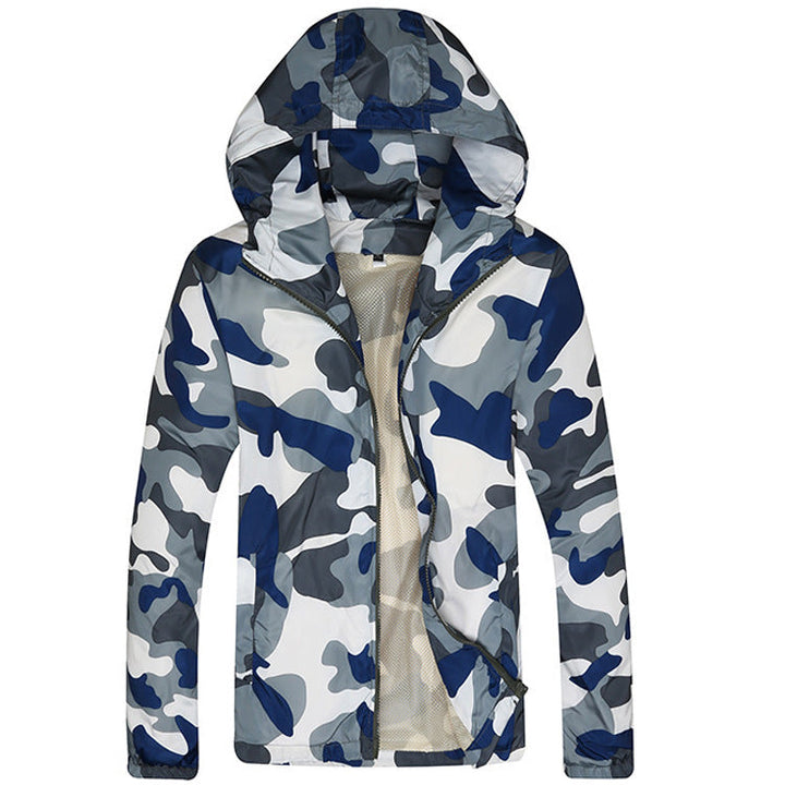 Unleash Your Style with the Men's Slim Camouflage Jacket