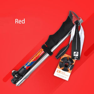 Unleash Your Outdoor Adventures with Our Lightweight 5-Section Folding Trekking Pole