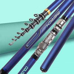 The Exquisite Blue Carbon Rock Fishing Rod: A Must-Have for Every Angler