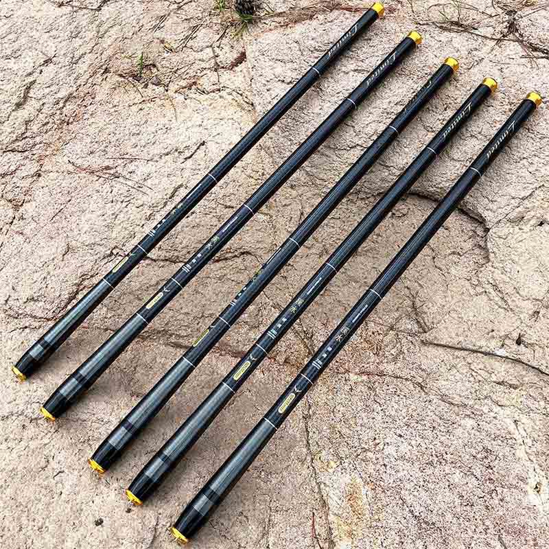 Discover the Ultimate Fishing Experience with Our Carbon Short-section Stream Carp Hand Rod