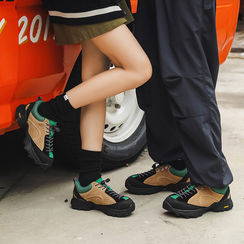 Leather Outdoor Hiking And Mountaineering Boots