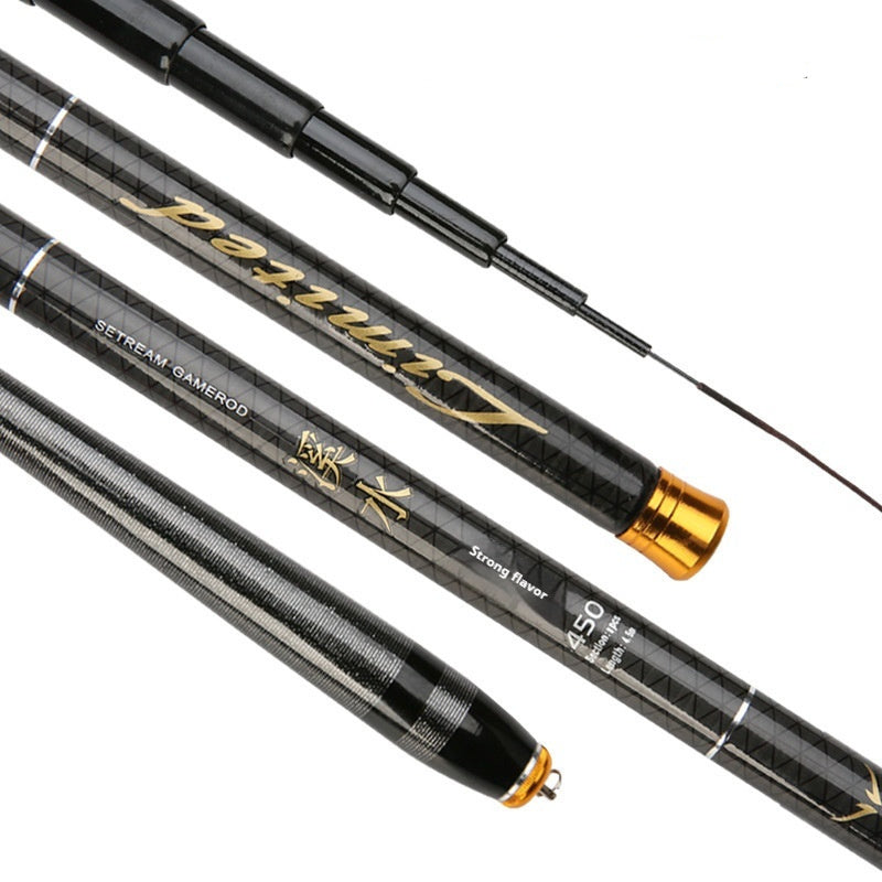 Carbon Short-section Stream Carp Hand Rod For Platform Fishing