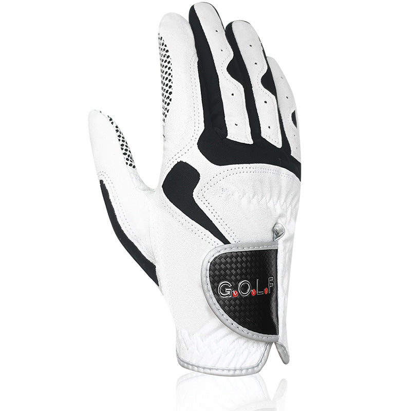 Men's Breathable Golf Gloves — Non-Slip Microfiber Grip Gloves for All Weather Play