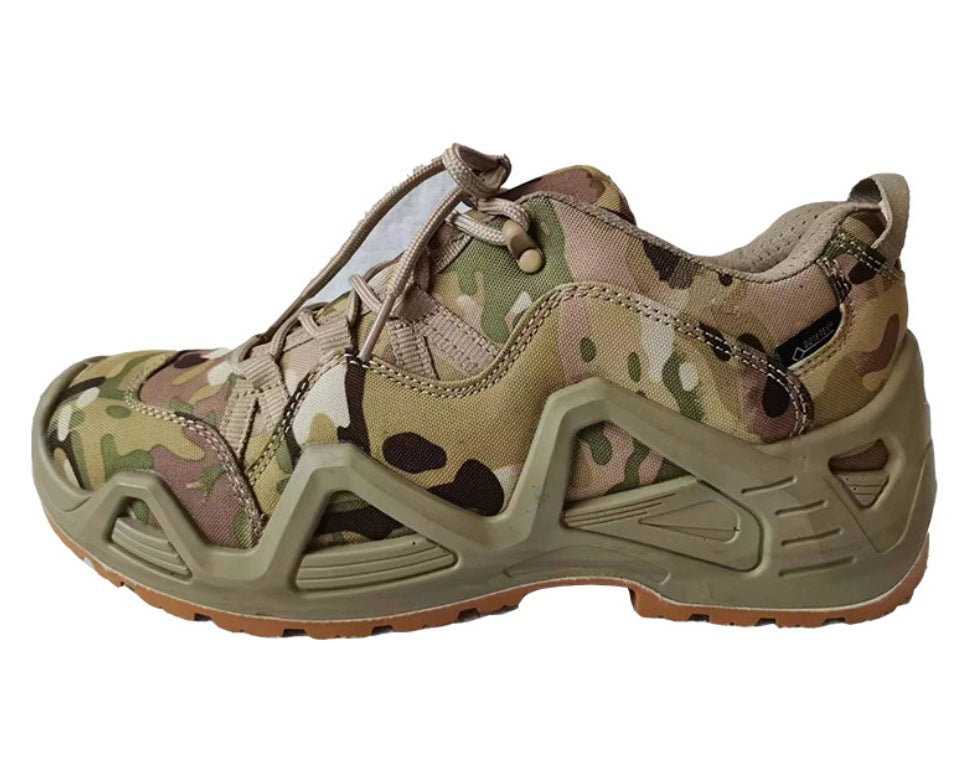 Mid High Top Military Style Hiking Combat Boots