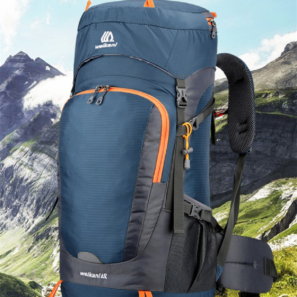 Durable Mountaineering Nylon Backpack for Hiking and Camping