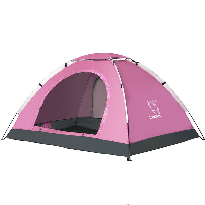 Single Layer Camping Tent For Beach Outdoor Use