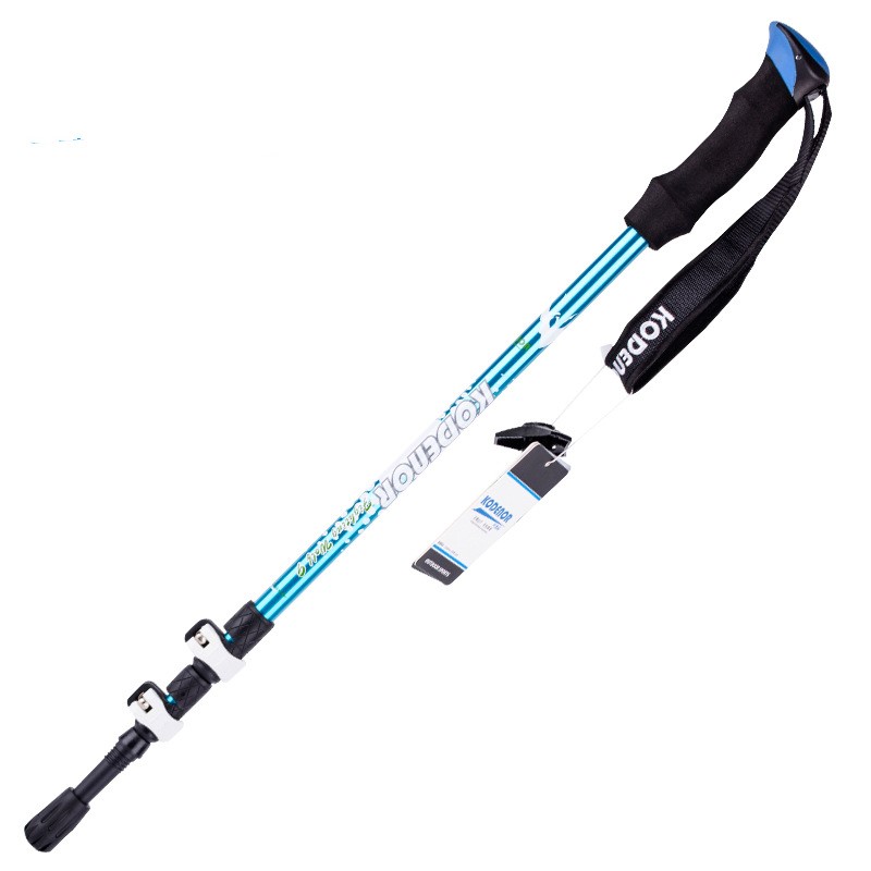 Aluminum Alloy Straight Handle Trekking Pole