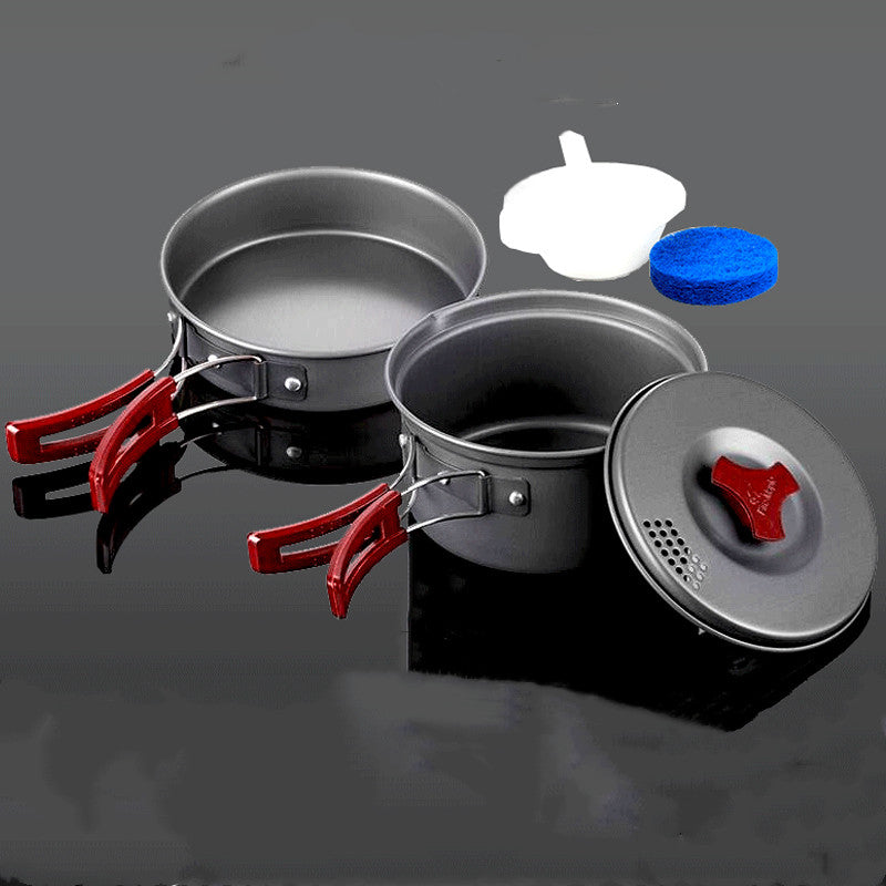 Camping Picnic Cookware And Pot Set