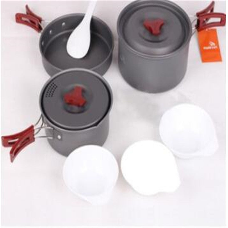 Camping Picnic Cookware And Pot Set