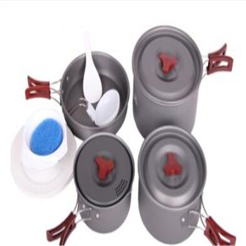 Camping Picnic Cookware And Pot Set