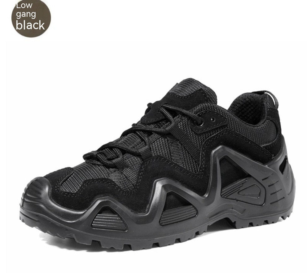 Mid High Top Military Style Hiking Combat Boots