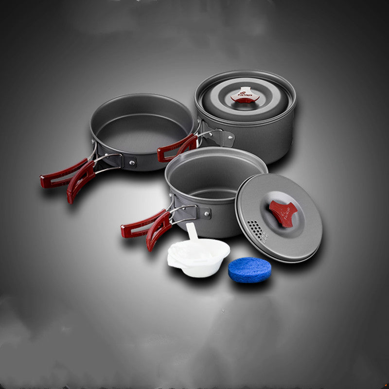 Camping Picnic Cookware And Pot Set
