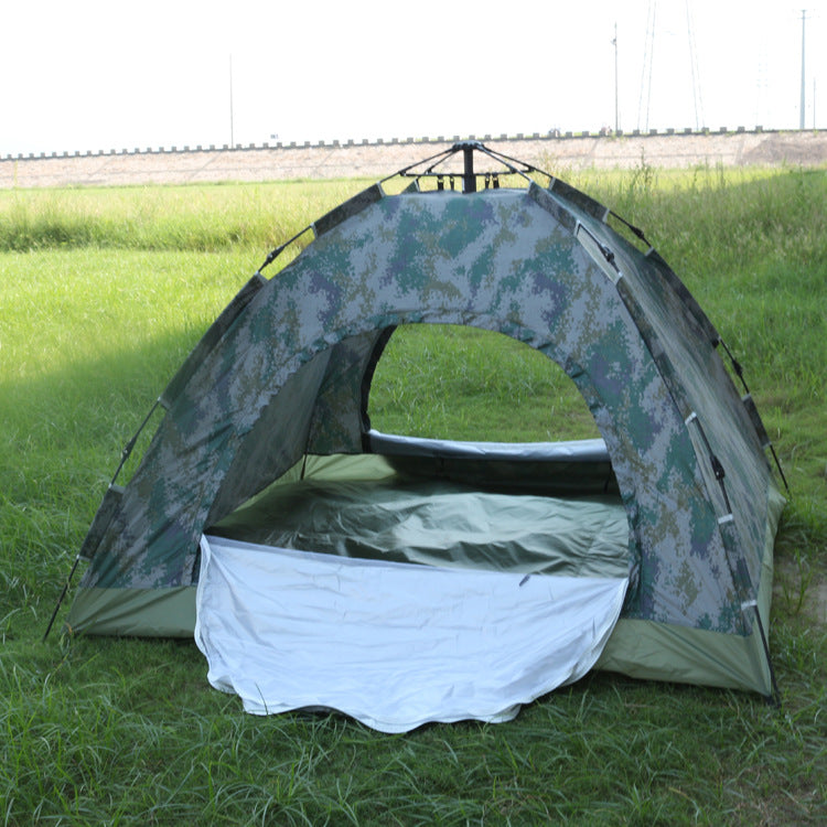 Camouflage 3-4 Person Outdoor Camping Tent