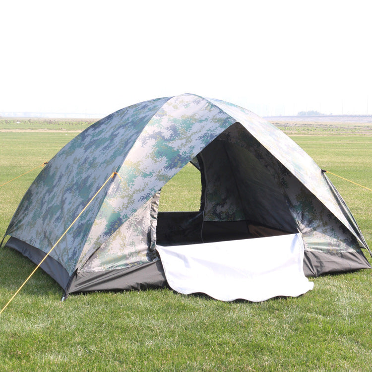 Camouflage 3-4 Person Outdoor Camping Tent