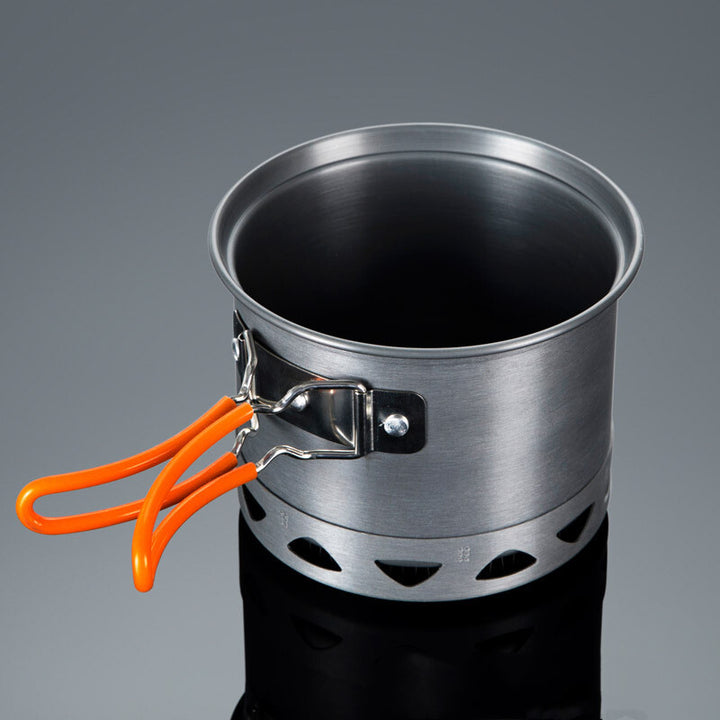 Heat Collecting Camping Single Pot Cookware