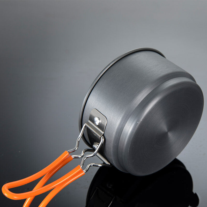 Heat Collecting Camping Single Pot Cookware