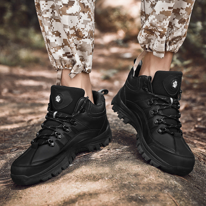 Non Slip Wear Resistant Military Hiking Boots