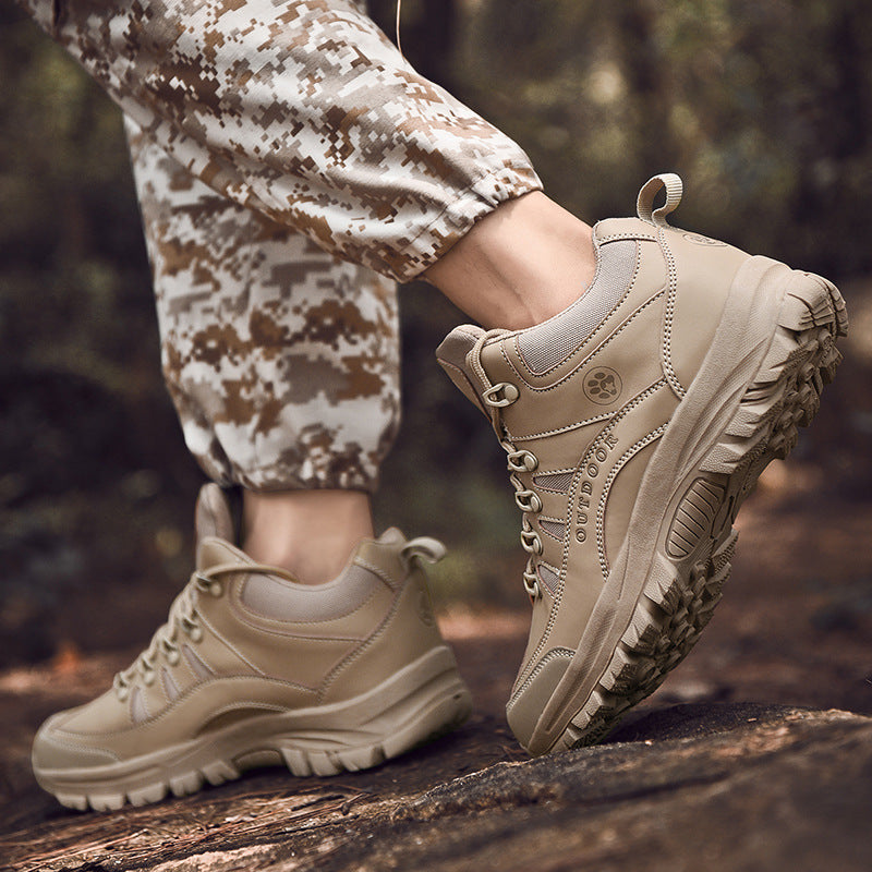 Non Slip Wear Resistant Military Hiking Boots