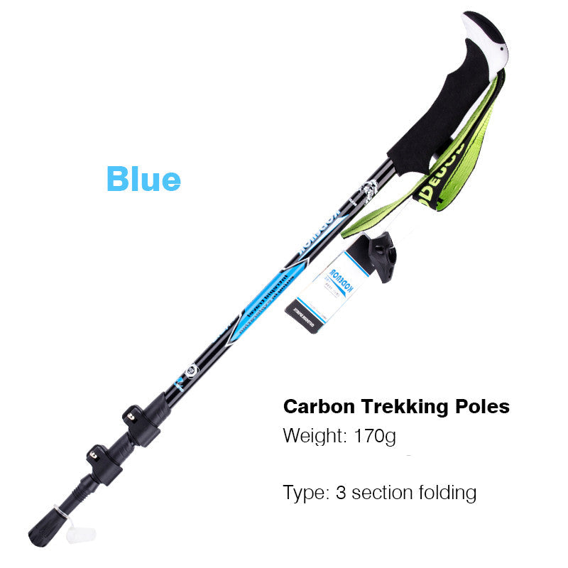 Multifunctional Carbon Fiber Folding Trekking Pole