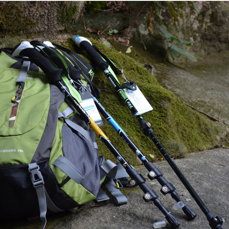 Multifunctional Carbon Fiber Folding Trekking Pole