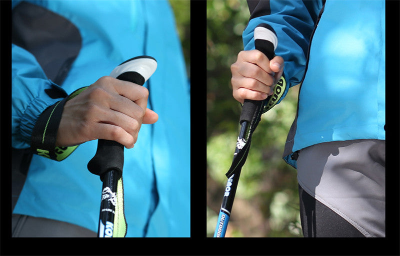 Multifunctional Carbon Fiber Folding Trekking Pole