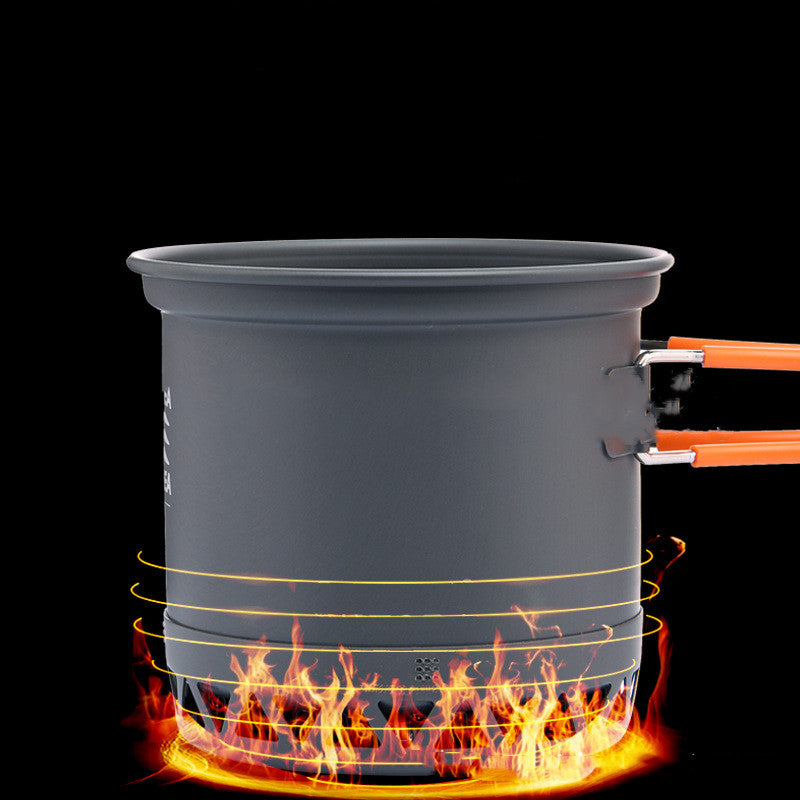 WideSea Camping Cookware Set Outdoor Travel Pot And Utensils