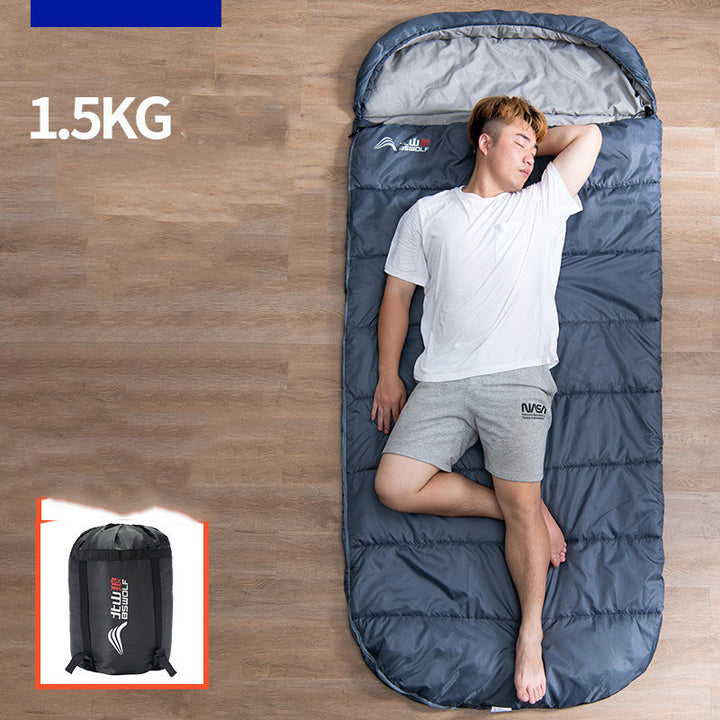 Portable Warm Thick Adult Camping Sleeping Bag