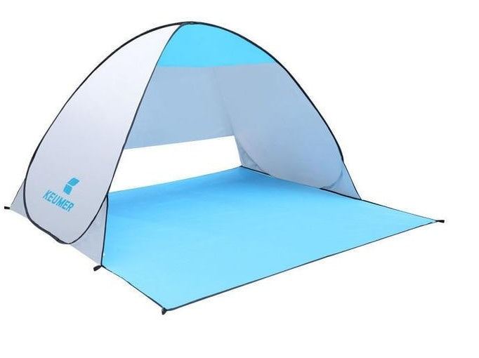 Double Automatic UV Protection Beach Sunshade Tent