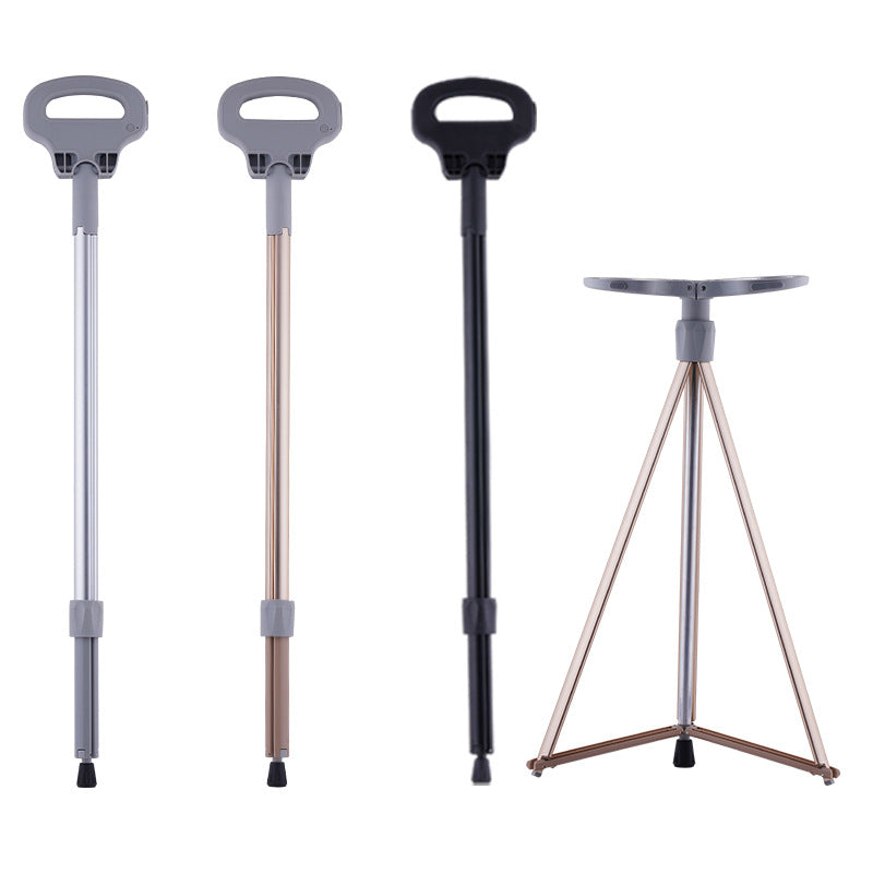 Multifunctional Aluminum Alloy Folding Trekking Pole