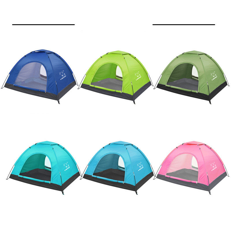 Single Layer Camping Tent For Beach Outdoor Use