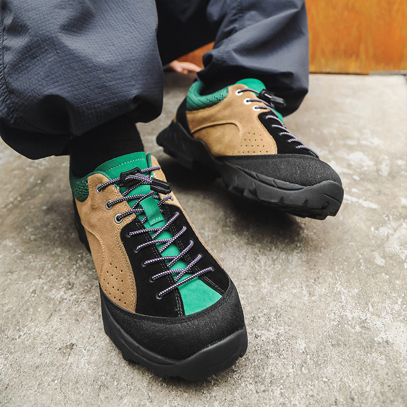 Leather Outdoor Hiking And Mountaineering Boots