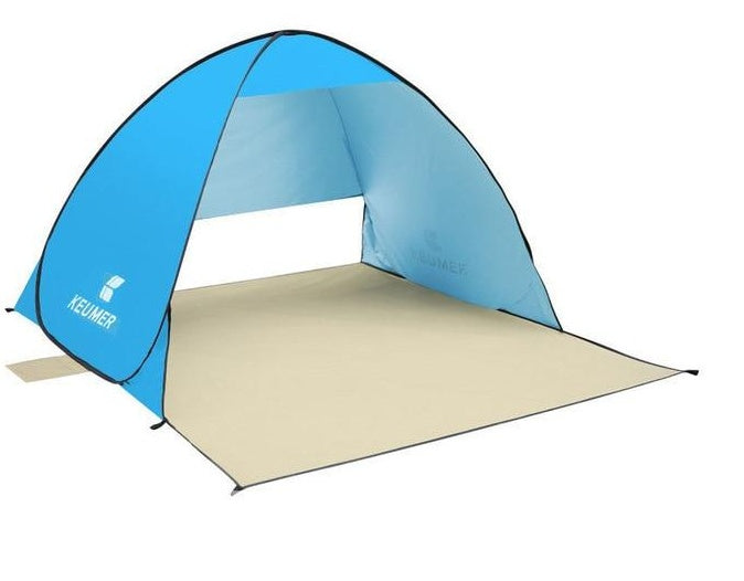 Double Automatic UV Protection Beach Sunshade Tent