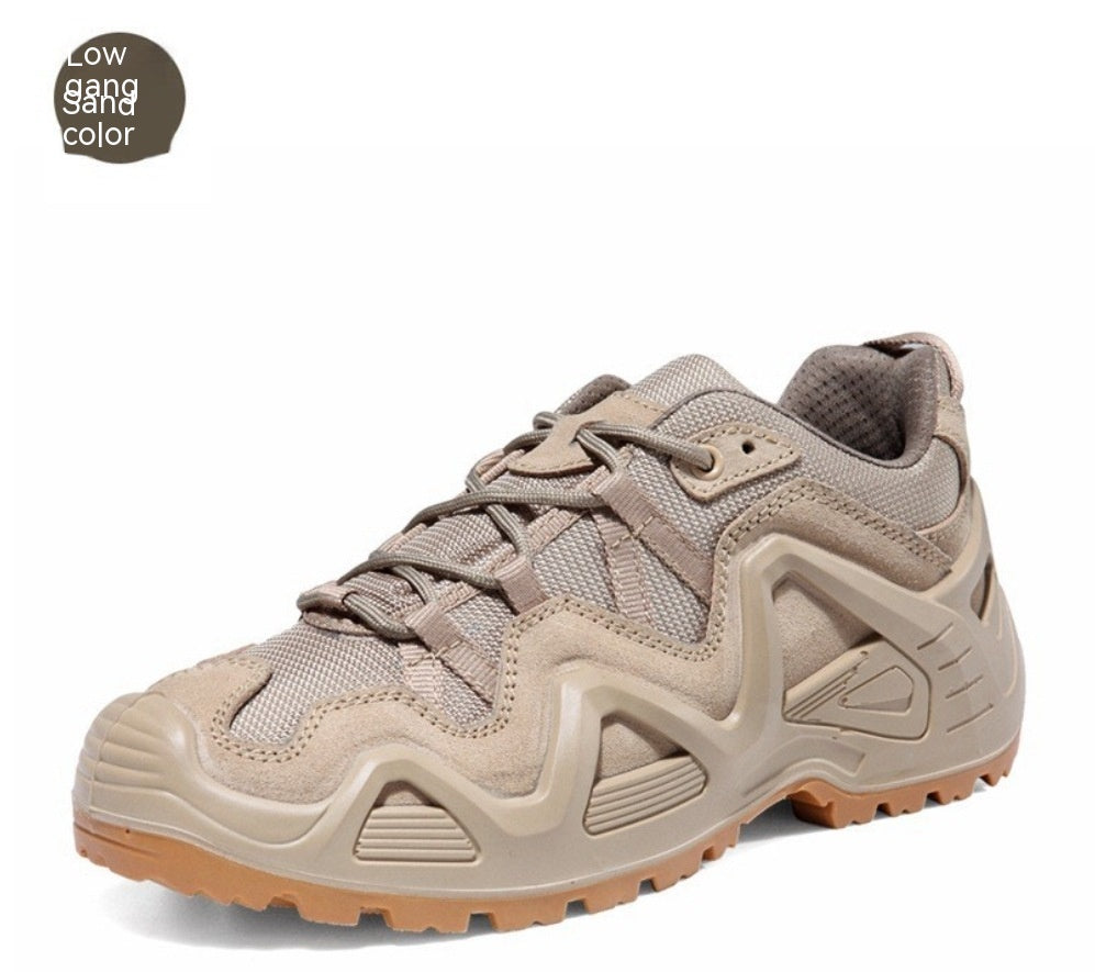 Mid High Top Military Style Hiking Combat Boots