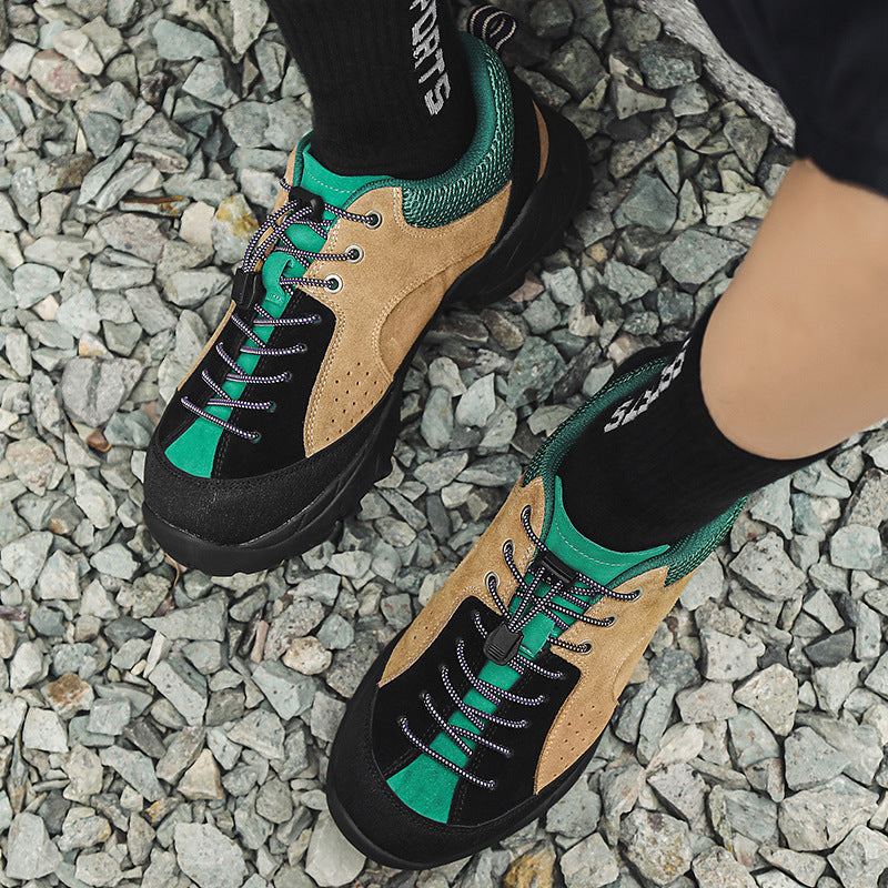 Leather Outdoor Hiking And Mountaineering Boots