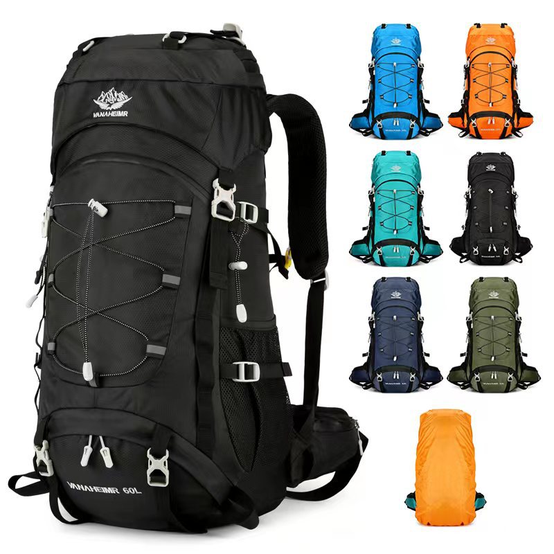 60L Large Capacity Hiking And Camping Backpack