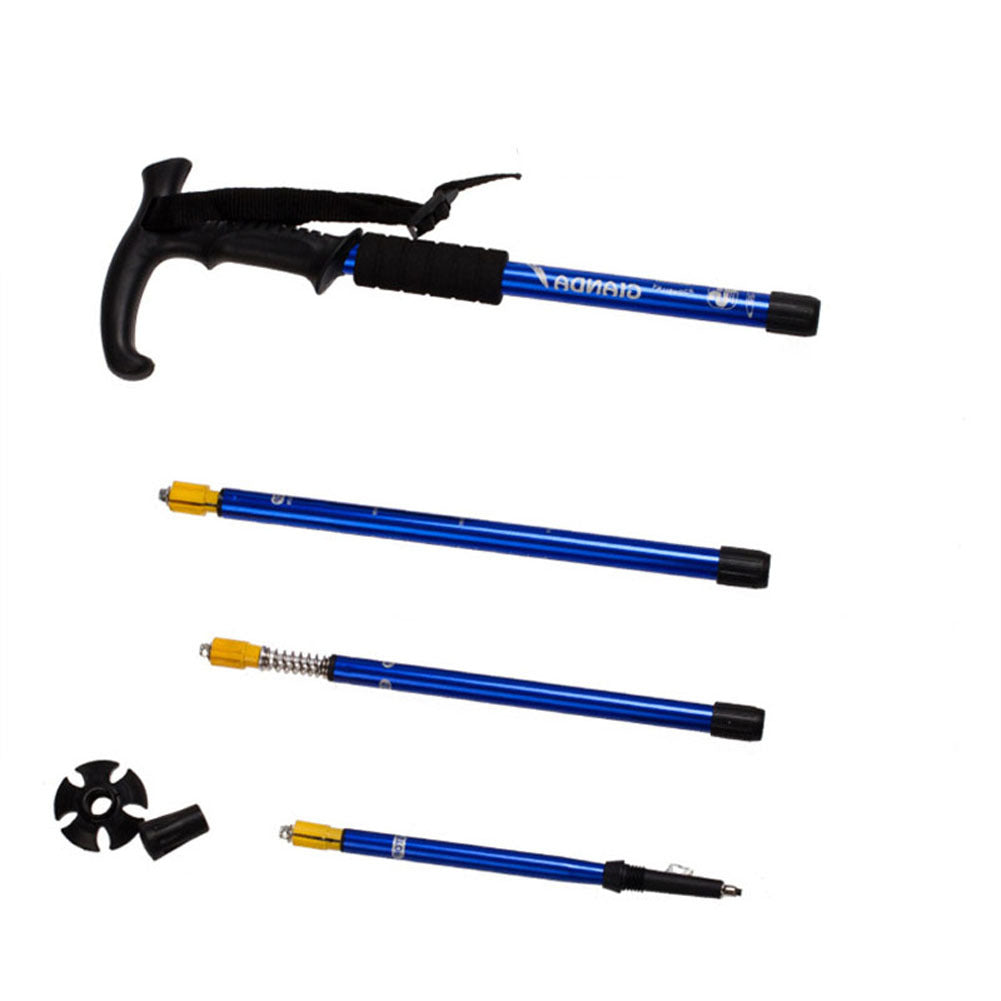 Retractable Aluminum Alloy Professional Trekking Pole