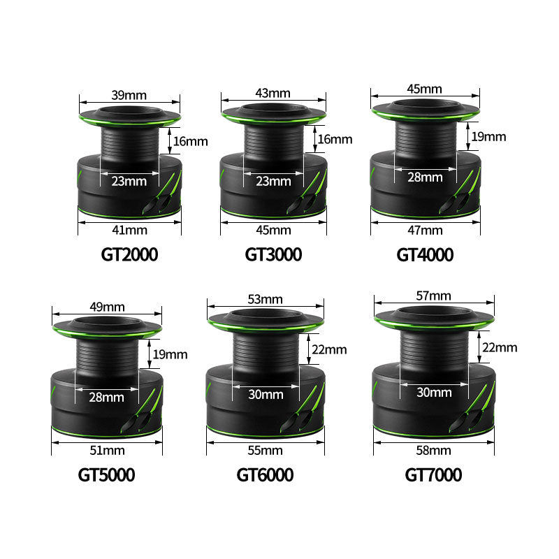 Full Metal Spinning Fishing Reel