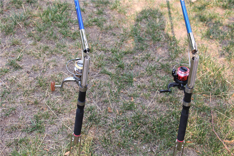Automatic Spring Fishing Rod Full Set Kit