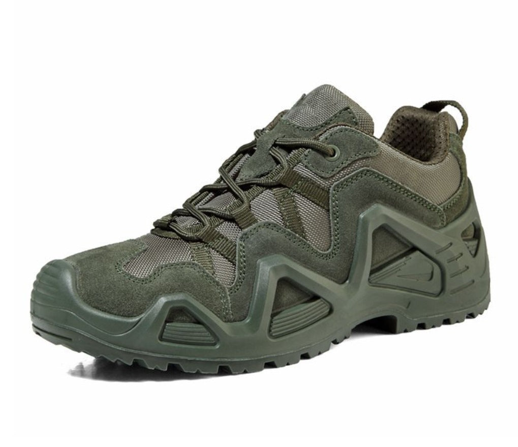 Mid High Top Military Style Hiking Combat Boots