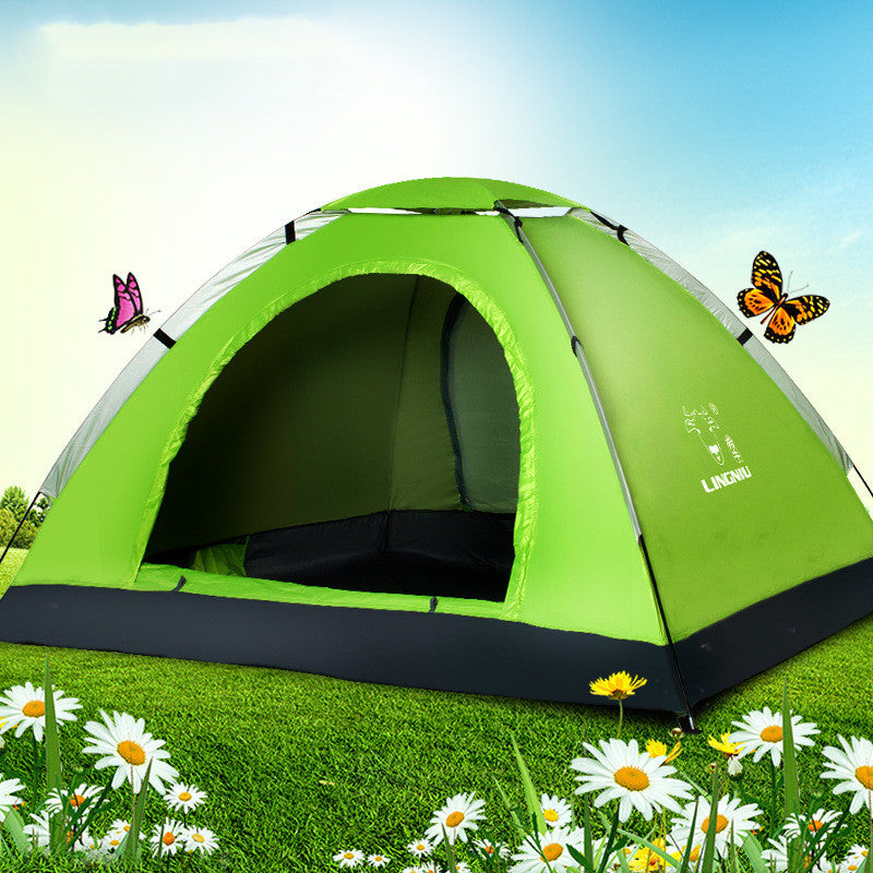 Single Layer Camping Tent For Beach Outdoor Use