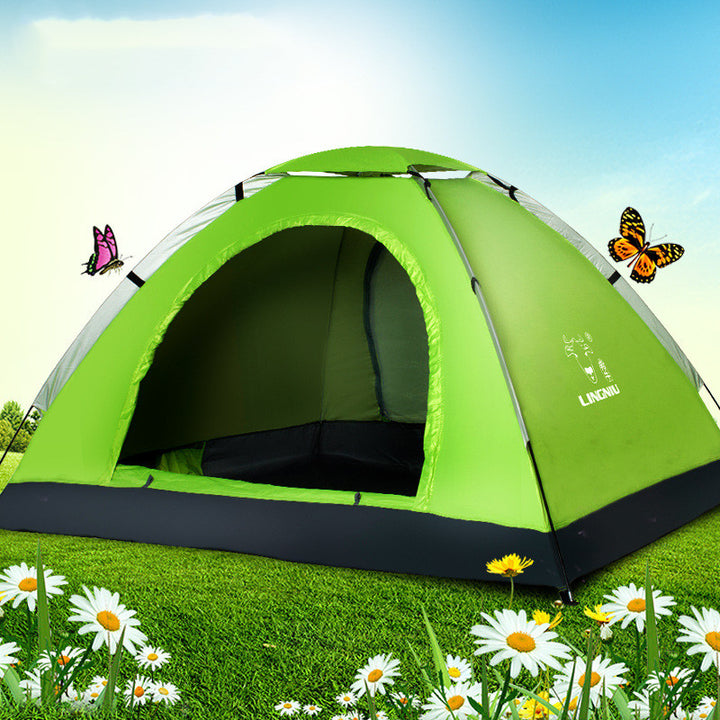 Single Layer Camping Tent For Beach Outdoor Use