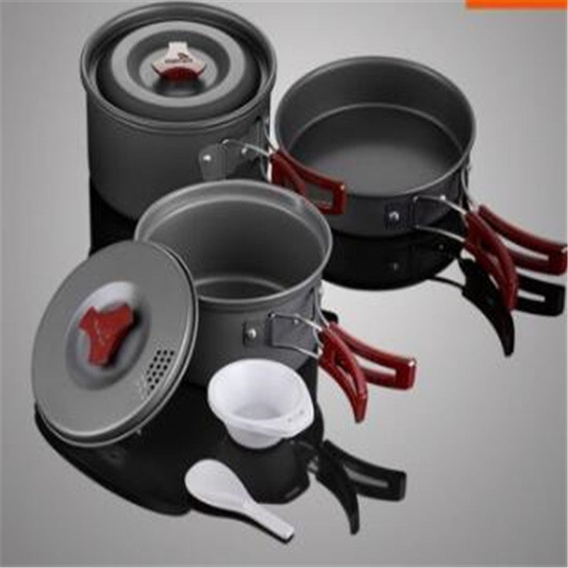 Camping Picnic Cookware And Pot Set