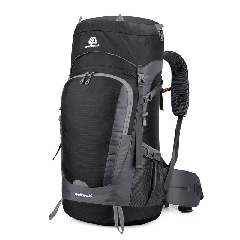 Durable Mountaineering Nylon Backpack for Hiking and Camping