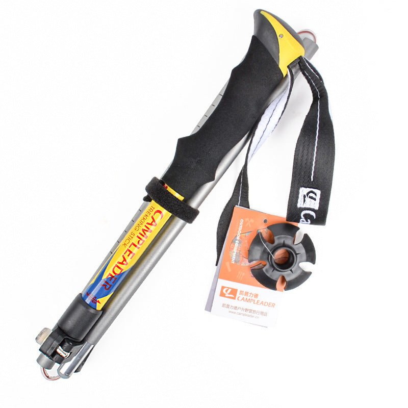 Lightweight 5-Section Folding Trekking Pole External Lock