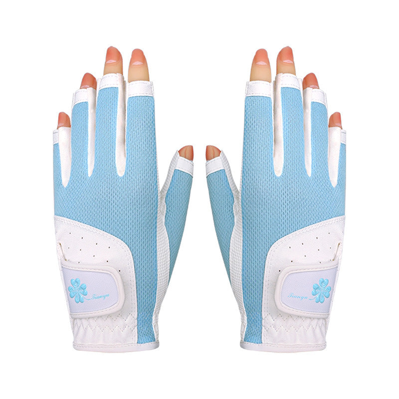 Women's Breathable Golf Gloves — Non-Slip Grip Gloves for Summer & All-Weather Play